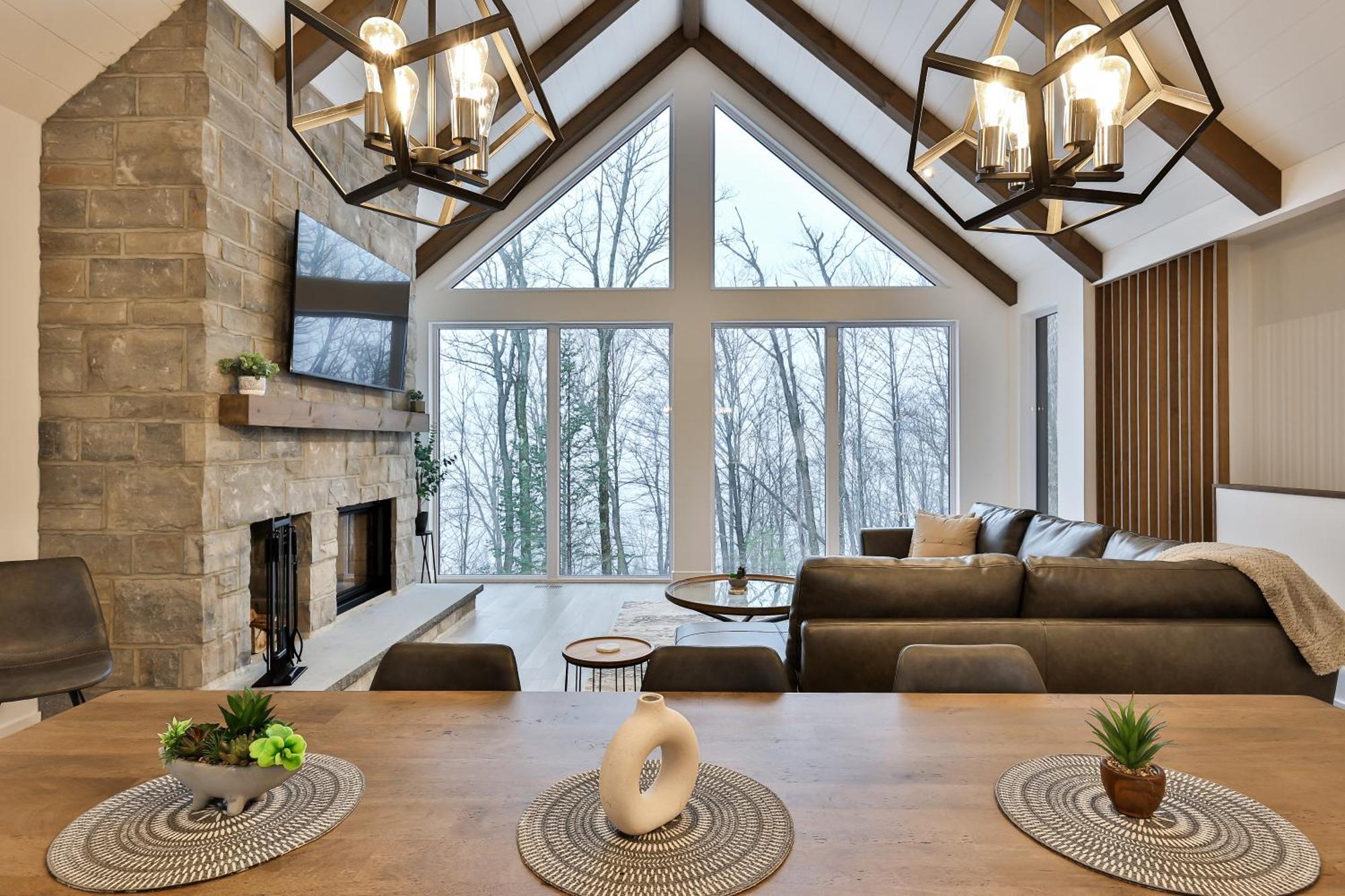The Chic Shack - Golf, Ski, Spa Saint-Faustin Eksteriør bilde