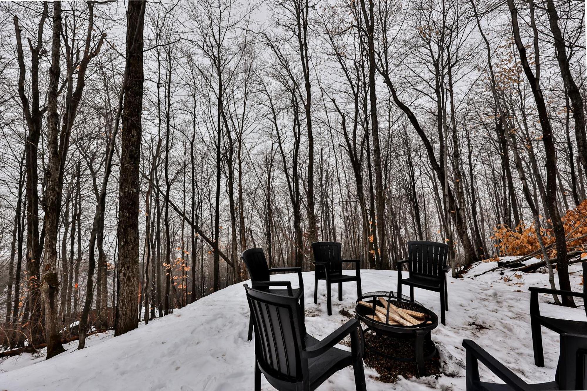 The Chic Shack - Golf, Ski, Spa Saint-Faustin Eksteriør bilde